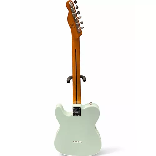 Used 2023 Squier Classic Vibe 1960S Telecaster Sonic Blue Solid Body Electric Guitar Sonic Blue - musicians--Friend