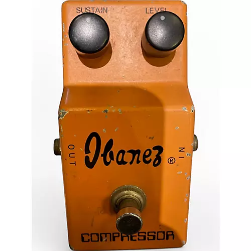 Used Ibanez Vintage Compressor Effect Pedal - musicians--Friend