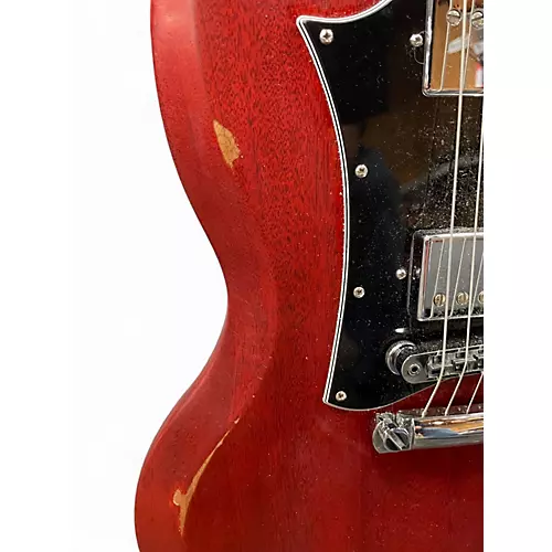 Used 2016 Gibson SG Standard Faded Cherry Solid Body Electric Guitar Faded Cherry - musicians--Friend
