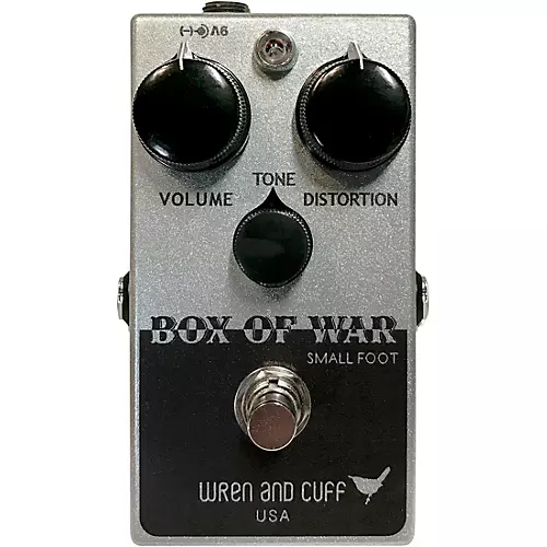 Wren And Cuff Box of War Small Foot Fuzz Effects Pedal - musicians--Friend