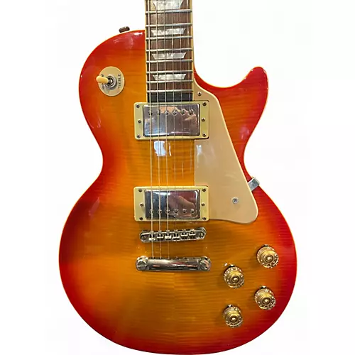 Used Epiphone Les Paul Ultra III Cherry Burst Solid Body Electric Guitar Cherry Burst - musicians--Friend