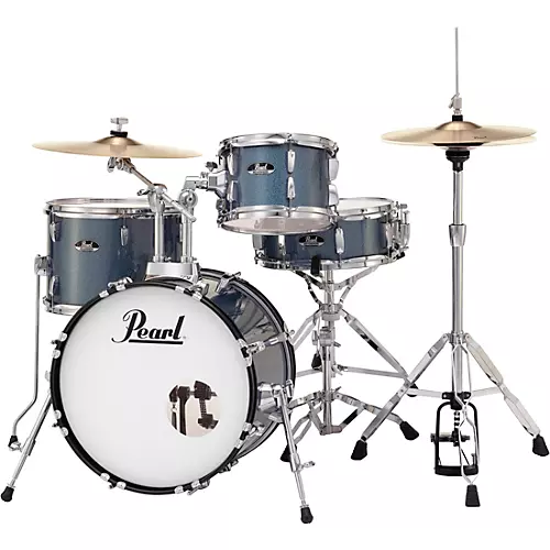 Pearl Roadshow 4-Piece Jazz Drum Set Charcoal Metallic - musicians--Friend