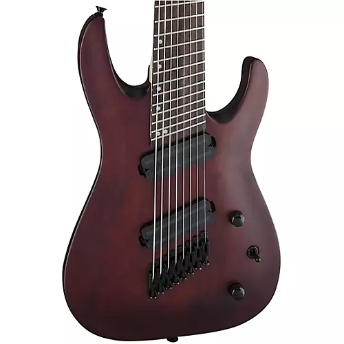 Jackson X Series Dinky Arch Top DKAF8 MS 8-String Multi-Scale Electric Guitar Stained Mahogany - musicians--Friend