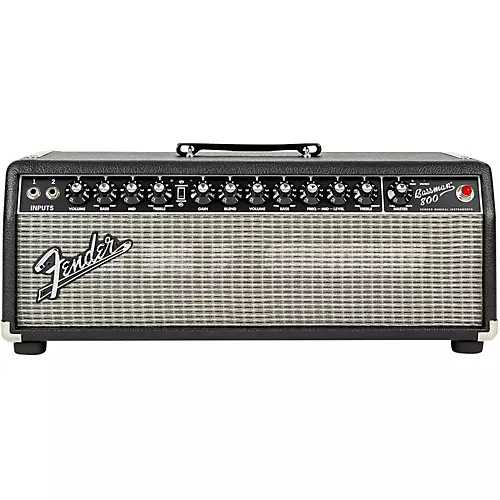 Fender Bassman 800 Hybrid 800W Bass Amp Head Black - musicians--Friend
