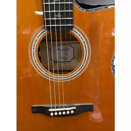 Used 2021 PRS ANGELUS A50E Natural Acoustic Guitar Natural - musicians--Friend
