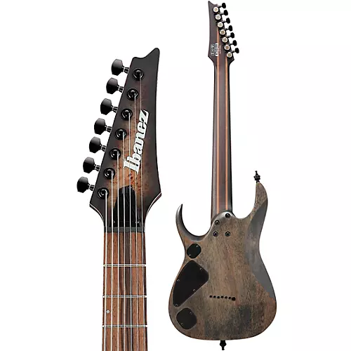 Ibanez RGD71ALPA 7-String Electric Guitar Charcoal Black Matte - musicians--Friend