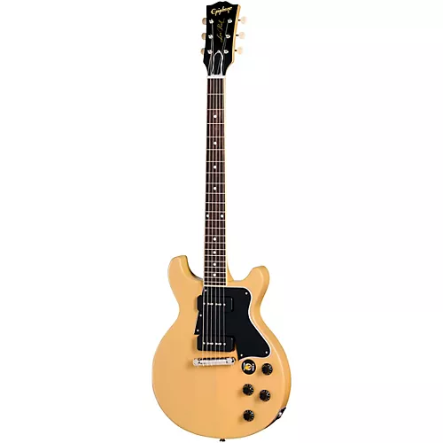 Epiphone 1960 Les Paul Special Double Cut Reissue Electric Guitar TV Yellow - musicians--Friend