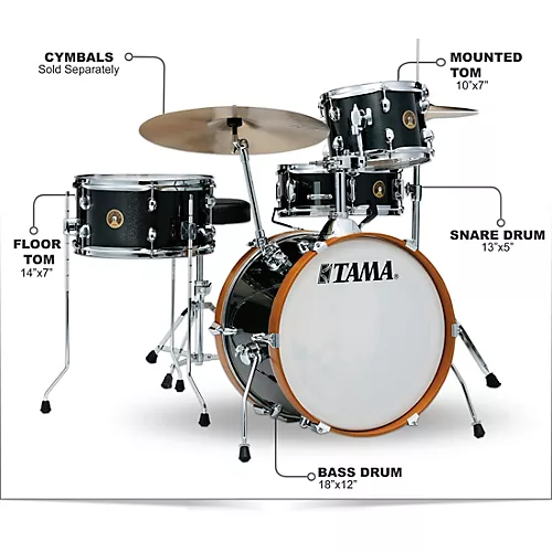 TAMA Club-JAM 4-Piece Shell Pack Aqua Blue - musicians--Friend