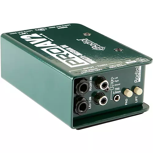 Radial Engineering ProAV2 Stereo Direct Box - musicians--Friend