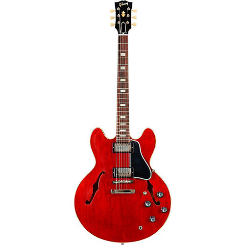 Gibson Custom 1964 ES-335 Reissue VOS Semi-Hollow Electric Guitar Sixties Cherry - musicians--Friend