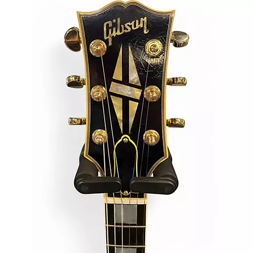 Used 2022 Gibson LES PAUL CUSTOM MURPHY LAB  Ebony Solid Body Electric Guitar Ebony - musicians--Friend