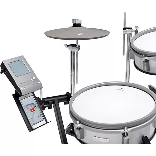 Open-Box 3 Acoustic Designed Electronic Drum Set Condition 1 - Mint White Sparkle - musicians--Friend