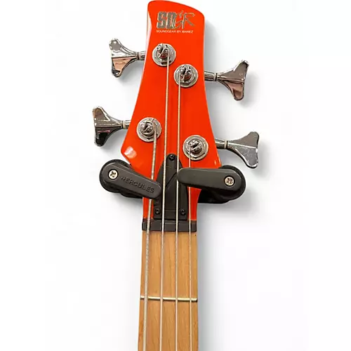 Used Ibanez SRMD200 Metallic Orange Electric Bass Guitar Metallic Orange - musicians--Friend