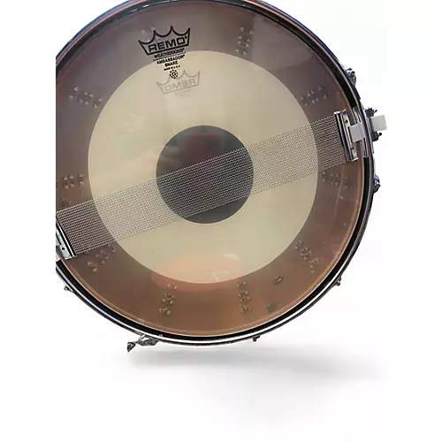 Used Yamaha 5X14 Rock Tour Snare Gray Drum Gray 8 - musicians--Friend
