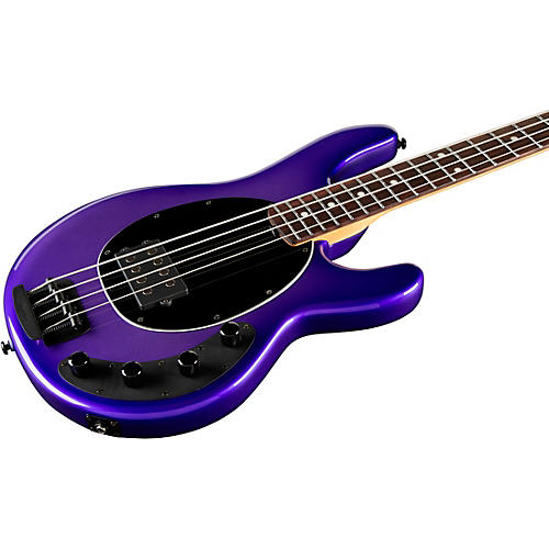 Ernie Ball Music Man StingRay Special H Electric Bass Guitar Black and Chrome - musicians--Friend
