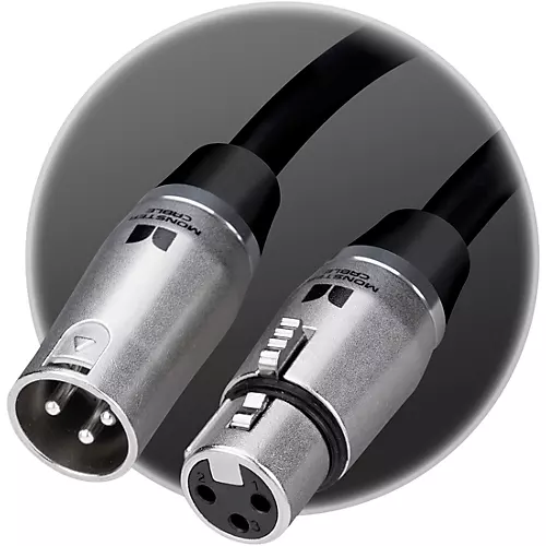 Monster Cable Prolink Performer 600 Microphone Cable 20 ft. Black - musicians--Friend