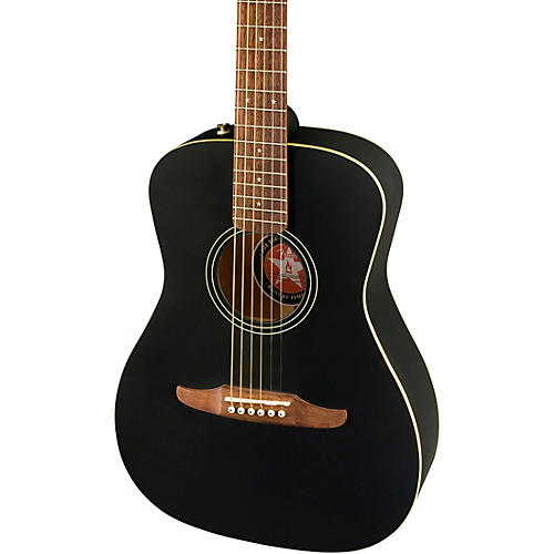 Fender Joe Strummer Campfire Acoustic-Electric Guitar Matte Black - musicians--Friend
