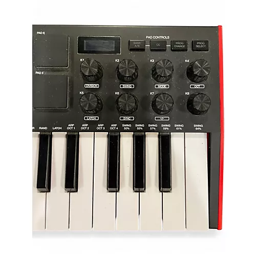 Used Akai Professional MPK Mini MIDI Controller - musicians--Friend