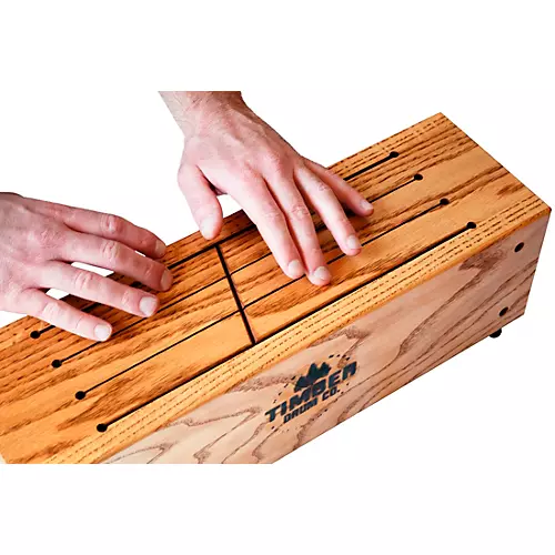 Timber Drum Company Slit Tongue Log Drum with Mallets - musicians--Friend