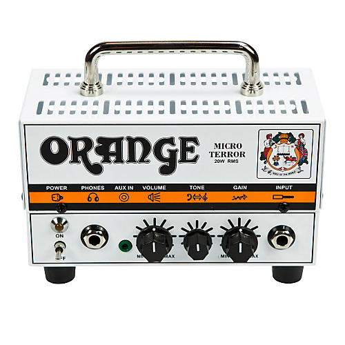 Orange Amplifiers Micro Terror MT20 20W Hybrid Guitar Amp Head - musicians--Friend