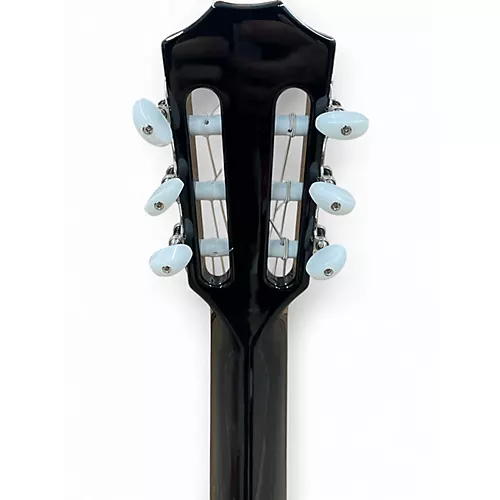 Used Taylor 212ce-N Black Limited Edition Classical Acoustic Electric Guitar Black Limited Edition - musicians--Friend