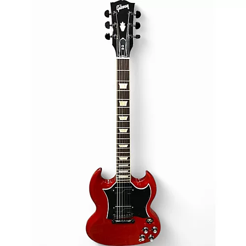 Used 2022 Gibson SG Standard Heritage Cherry Solid Body Electric Guitar Heritage Cherry - musicians--Friend