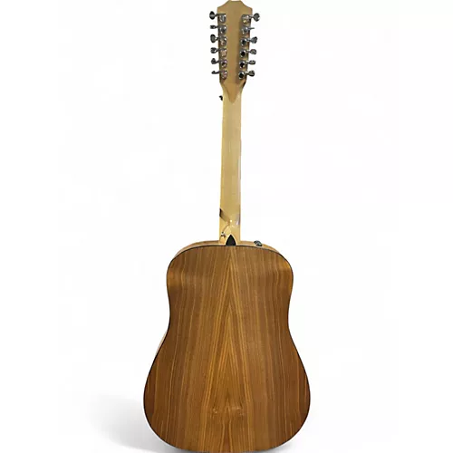 Used Taylor 150E Natural 12 String Acoustic Electric Guitar Natural - musicians--Friend