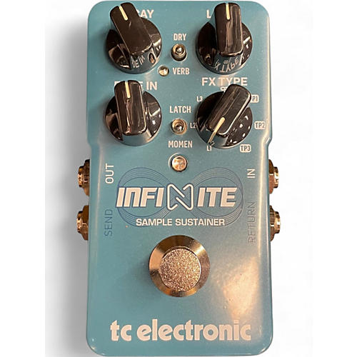 Used TC Electronic INFITE SAMPLER SUSTAINER Pedal - musicians--Friend