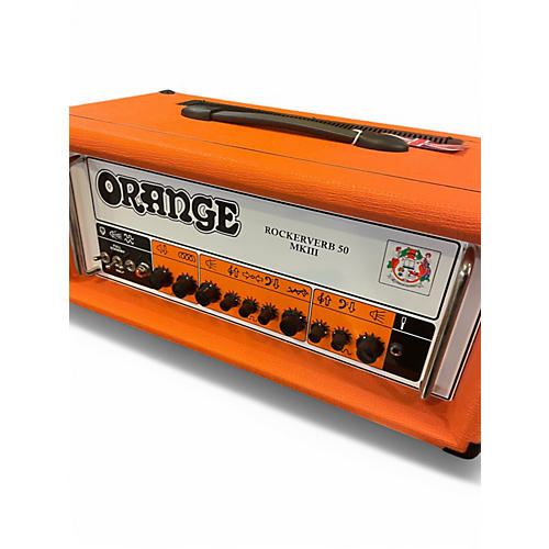 Used Orange Amplifiers Rockerverb 50H MKIII  Tube Guitar Amp Head - musicians--Friend