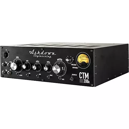 Ashdown CTM200 200W Rackmount Bass Amp Head Black - musicians--Friend