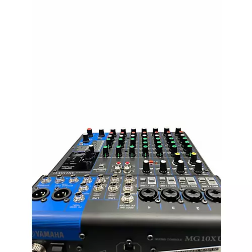 Used Yamaha MG10XU 10 Channel Mixer with Effects Unpowered Mixer - musicians--Friend