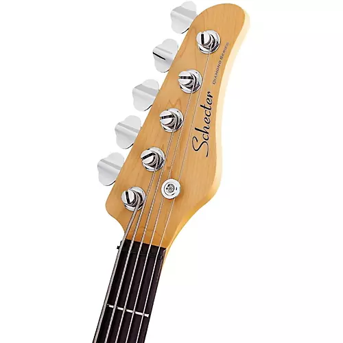 Schecter Guitar Research CV-5 Bass 5-String Electric Bass Guitar Ivory - musicians--Friend