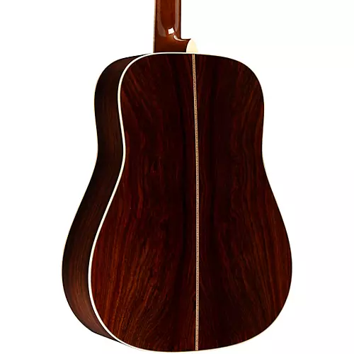 Martin Custom Shop Dreadnought Style 45 Sitka Spruce-Wild Grain East Indian Rosewood Acoustic Guitar Natural - musicians--Friend