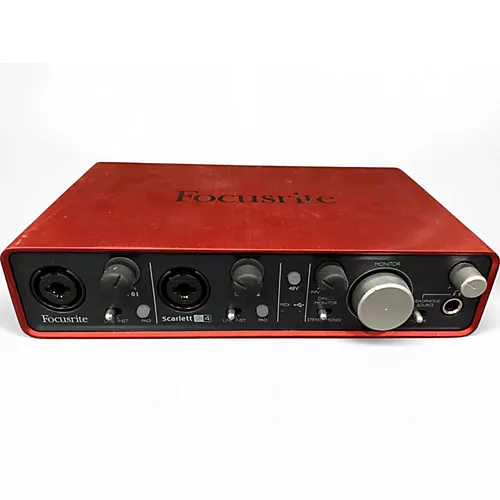 Used Focusrite Scarlett 4i4 Gen 2 Audio Interface - musicians--Friend