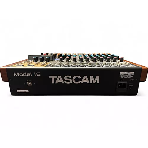 Used TASCAM model 16 16-Channel Multitrack Recorder With Analog Mixer &  Unpowered Mixer - musicians--Friend