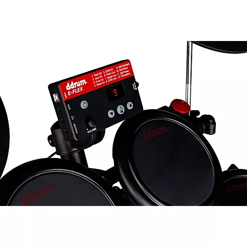 ddrum E-Flex Electronic Drum Set Black - musicians--Friend