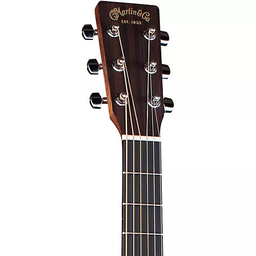 Martin D10E-01 Road Series Dreadnought Acoustic-Electric Guitar Satin Natural - musicians--Friend