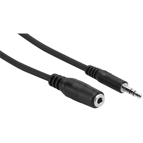 Hosa MHE110 Stereo 3.5mm TRS Male to Stereo 3.5mm TRS Female Headphone Extension Cable 10 ft. - musicians--Friend