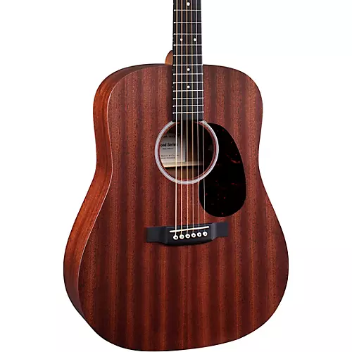 Martin D10E-01 Road Series Dreadnought Acoustic-Electric Guitar Satin Natural - musicians--Friend