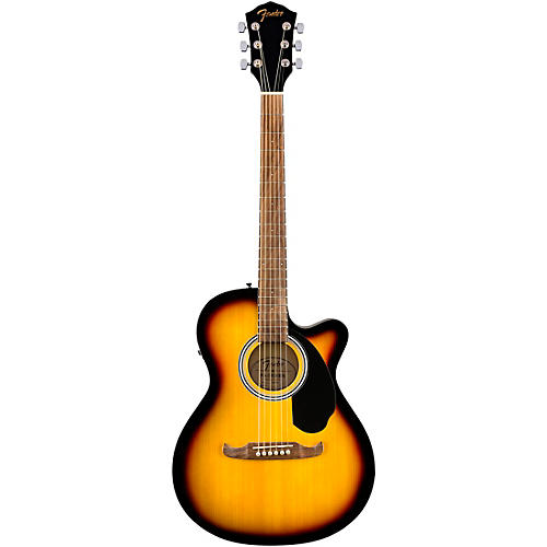 Fender FA-135CE Concert Acoustic-Electric Guitar Natural - musicians--Friend