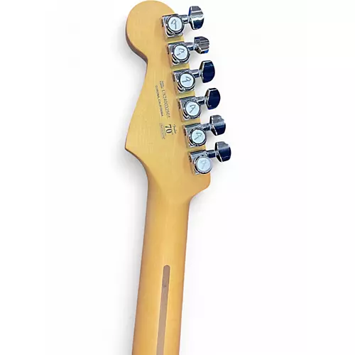 Used Fender American Ultra Stratocaster Noble Blue Solid Body Electric Guitar Noble Blue - musicians--Friend
