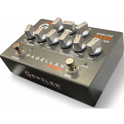 Used Genzler Amplification Magellan Pre Analog Bass Pre/DI Bass Effect Pedal - musicians--Friend