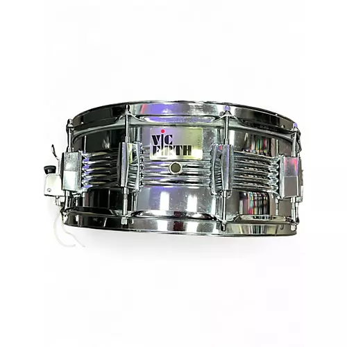 Used Vic Firth 14in V6705 SNARE Chrome Drum Chrome 33 - musicians--Friend