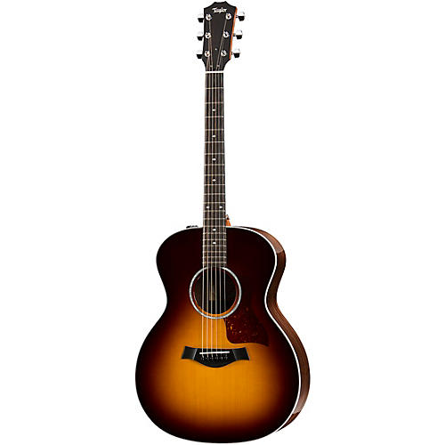 Taylor 214e DLX Grand Auditorium Acoustic-Electric Guitar Tobacco Sunburst - musicians--Friend