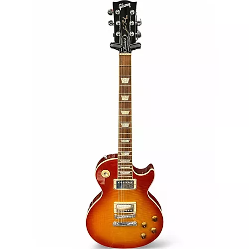 Used 2016 Gibson Les Paul Standard Heritage Cherry Solid Body Electric Guitar Heritage Cherry - musicians--Friend