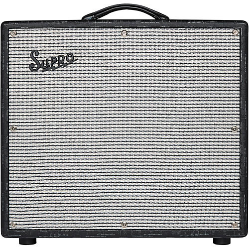 Supro Tyler Bryant Black Magick Reverb 35W 1x12 Tube Guitar Combo Amp Black Scandia - musicians--Friend