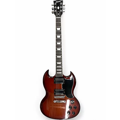 Used Gibson SG Standard Tobacco Burst Solid Body Electric Guitar Tobacco Burst - musicians--Friend