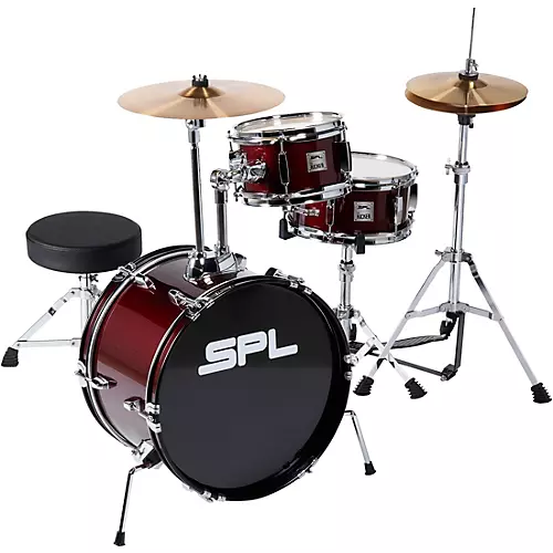 Sound Percussion Labs Lil' Kicker 3-Piece Junior Drum Set Black - musicians--Friend