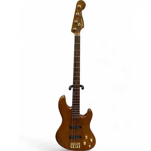 Used Fender Victor Bailey Signature 4 String Jazz Bass Natural Electric Bass Guitar Natural - musicians--Friend