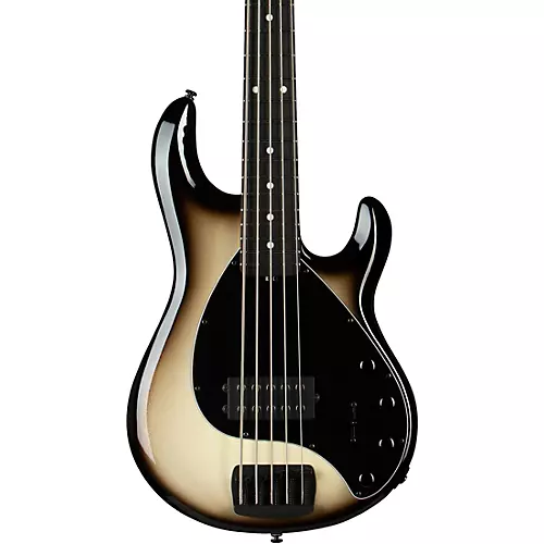 Ernie Ball Music Man StingRay5 Special H 5-String Electric Bass Guitar Black and Chrome - musicians--Friend